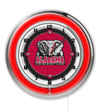 19" NCAA Neon Clocks (Alabama - Pitt)