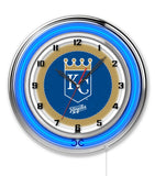 19" Kansas City Royals Neon Clock