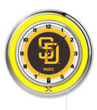 19" San Diego Padres Neon Clock