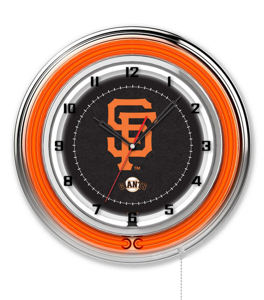 19" San Francisco Giants Neon Clock