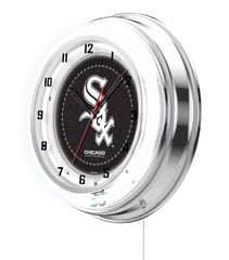 19" Chicago White Sox Neon Clock