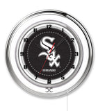 19" Chicago White Sox Neon Clock