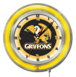 19" NCAA Neon Clocks (Alabama - Pitt)