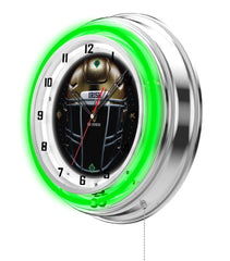 19" Notre Dame Guinness Beer Football Helmet Neon Clock