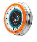 19" San Jose Sharks Neon Clock