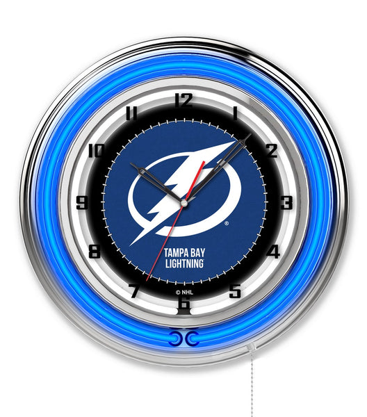 19" Tampa Bay Lightning Neon Clock