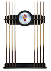 Arizona State University Pitchfork Cue Rack with Black Finish