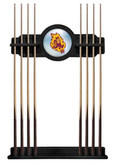 Arizona State University Sparky Cue Rack with Black Finish