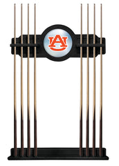 Auburn University Cue Rack with Black Finish