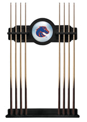 Boise State University Cue Rack with Black Finish