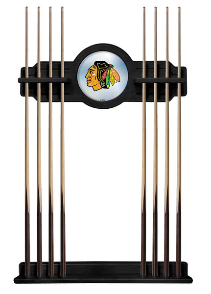 Chicago Blackhawks Cue Rack