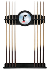 University of Cincinnati Cue Rack with Black FInish