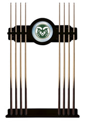 Colorado State University Cue Rack with Black Finish