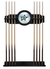 Dallas Stars Cue rack with Black Finish