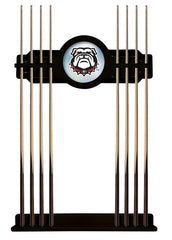 University of Georgia Bulldog Cue Rack with Black Finish