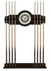 United States Navy Cue Rack with Black Finish
