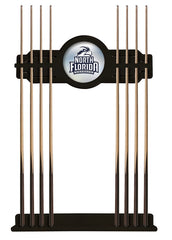 University of North Florida Cue Rack with Black Finish