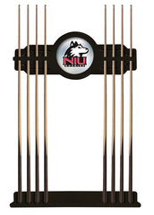 Northern Illinois University Cue Rack with Black Finish
