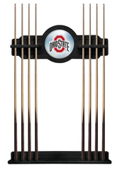 Ohio State University Cue Rack with Black Finish