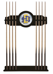 South Dakota State University Cue Rack with Black Finish