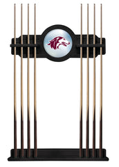 Southern Illinois University Cue Rack with Black Finish