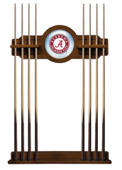 University of Alabama A Script Cue Rack with Chardonnay Finish