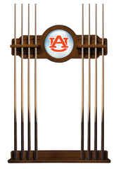 Auburn University Cue Rack with Chardonnay Finish