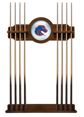 Boise State University Cue Rack with Chardonnay Finish