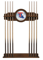 Louisiana Tech Cue Rack with Chardonnay Finish