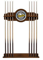 Michigan Tech University Cue Rack with Chardonnay Finish