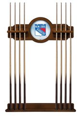 New York Rangers Cue Rack with Chardonnay Finish