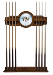 Nashville Predators Cue Rack with Chardonnay Finish