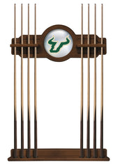 University of Southern Florida Cue Rack with Chardonnay Finish