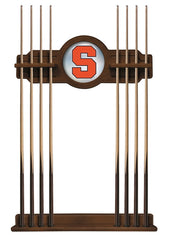 Syracuse University Cue Rack with Chardonnay Finish