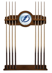 Tampa Bay Lightning Cue Rack with Chardonnay Finish