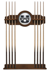 Utah State University Cue Rack with Chardonnay Finish