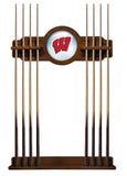 Wisconsin W Block Cue Rack