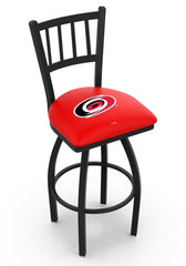 Carolina Hurricanes NHL L018 Bar Stool | 25", 30", 36" Seat Height Carolina Hurricanes Ice Hockey Barstool