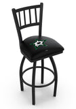Dallas Stars L018 Bar Stool | NHL Dallas StarsTeam Logo Bar Stool