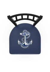 US Naval Academy L018 Bar Stool | NCAA US Naval Academy Bar Stool