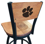 Clemson Tigers L038 Laser Engraved Bar Stool by Holland Bar Stool