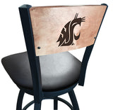Washington State Cougars L038 Laser Engraved Bar Stool by Holland Bar Stool