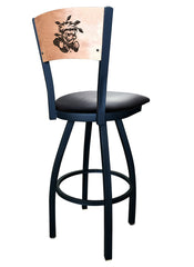 Wichita State Shockers L038 Laser Engraved Bar Stool by Holland Bar Stool
