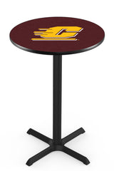 L211 NCAA Central Michigan Chippewas Pub Table | Holland Bar Stool Central Michigan Chippewas Pub Table