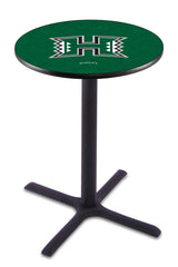 L211 NCAA Hawaii Rainbow Warriors Pub Table | Holland Bar Stool Hawaii Rainbow Warriors Pub Table