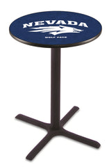 L211 NCAA University of Nevada Reno Wolf Pack Pub Table | Holland Bar Stool L211 NCAA University of Nevada Reno Wolf Pack Pub Table