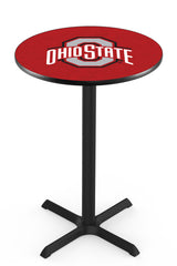 Ohio State Buckeyes L211 Pub Table by Holland Bar Stool Company