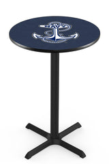 L211 NCAA US Navy Midshipmen Academy Pub Table | Holland Bar Stool US Navy Midshipmen Academy Pub Table