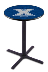L211 NCAA Xavier Musketeers Pub Table | Holland Bar Stool Xavier Musketeers Pub Table