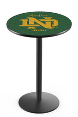 L214 Black Wrinkle Notre Dame Vintage Pub Table